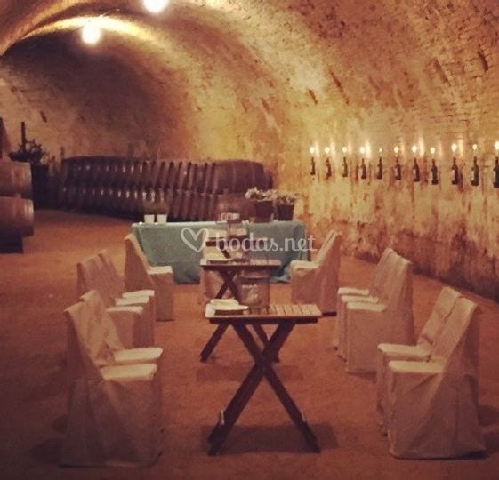 Bodega del Rey Carlos III wedding venue in Aranjuez
