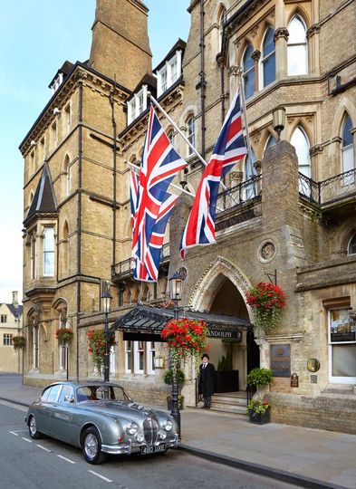Macdonald Randolph Hotel wedding venue in Oxford