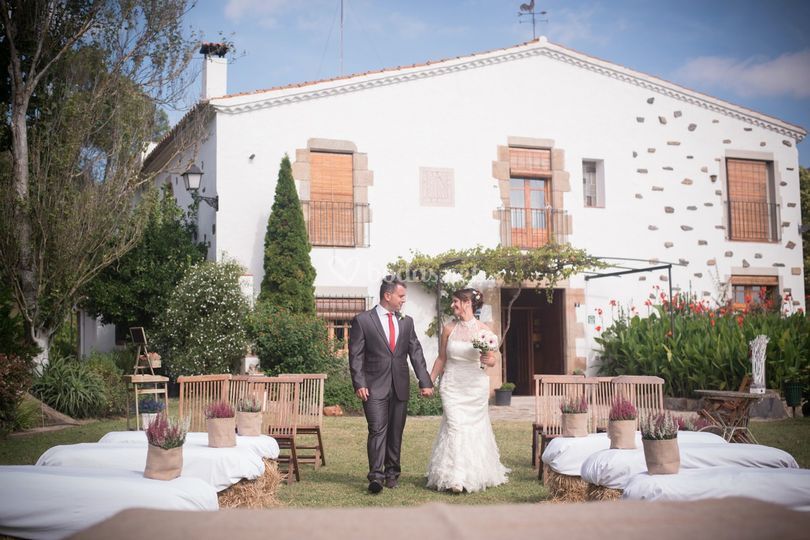 Can Rosich wedding venue in Santa Susanna