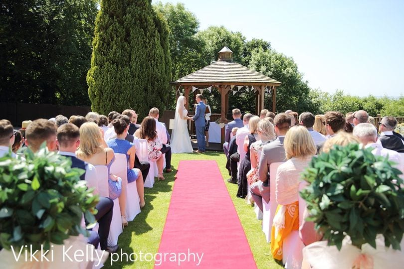 Hatton Court wedding venue in Upton St Leonards