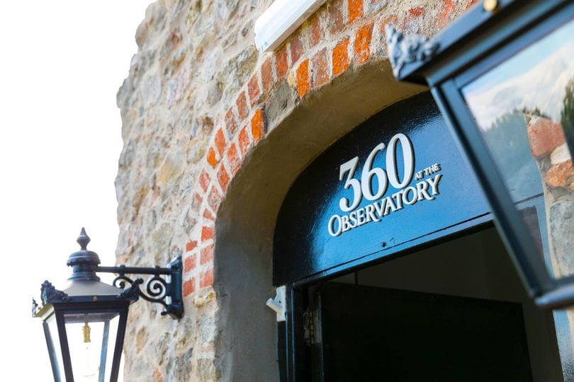 Clifton Observatory wedding venue in Bristol