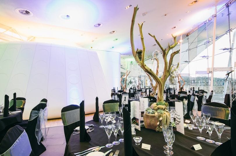 Dynamic Earth wedding venue in Edinburgh