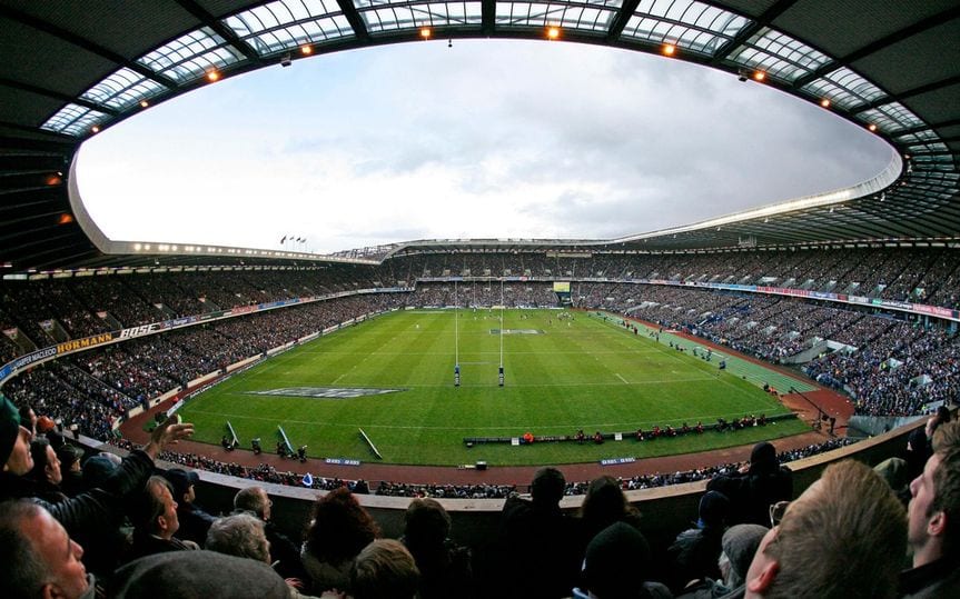 Scottish Rugby Hospitality wedding venue in Edinburgh