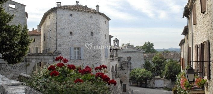 Clos des Capucins wedding venue in Barjac