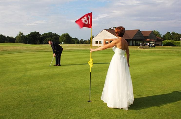 Little Hay Golf Complex wedding venue in Bovingdon