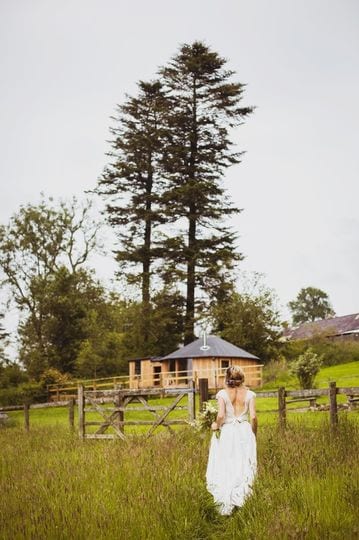 Fron Farm Yurt Retreat wedding venue in Llanboidy